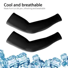 5 Pairs Cooling Sport Arm Sleeves Sun UV Protection Covers Cycling Golf Tennis