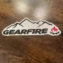 Gearfire Logo Sticker Decal Shot Show - Free Shipping