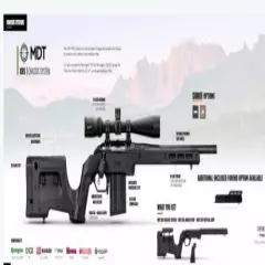 MDT XRS Crossover Stock Chassis System CZ 457 FDE 105051-FDE