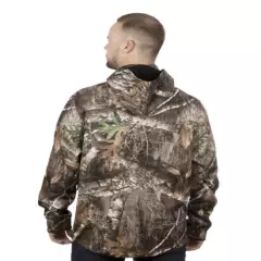 REALTREE Men's Edge Camo Tech Hoodie w/ Built-In Neck Gaiter 2XL