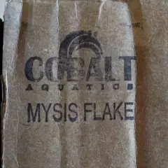 Cobalt aquatics Mysis flakes Tropical fish food 22 lbs