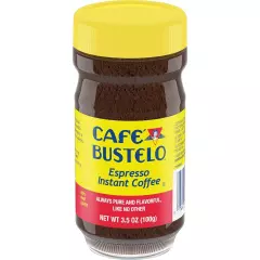 Café Bustelo Espresso Style Dark Roast Instant Coffee, 3.5 Ounces