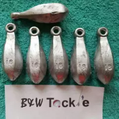 16 oz (pound) Bank lead fishing sinkers New Free shipping