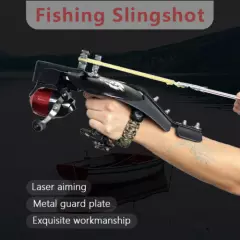 Professional Bow Fishing Slingshot Bowfishing Reel Slingbow Catapult Archery 