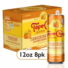 Sabores Tangerine with Ginger Extract - 12oz Bottles, 8-Pack