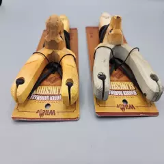 Wooden Handmade Slingshots 2 Moose & Deer With Rubber Band Colorado Souvenirs