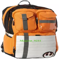 Star Wars Backpack Rebel Alliance Icon Laptop School Shoulder Bag Orange Gifts