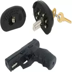 6PCS Trigger Lock Keyed Alike Gun Lock Fit Pistols Hand Gun Rifles Gun Shotgun