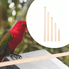 Veemoon 5Pcs Parrot Standing Pole Bird Stands for Parrots Parakeet Perch Para...