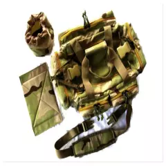 Desert Camo gun Range Bag 20" NATO® Tactical Survival hunt shoot Ballistic 1200D