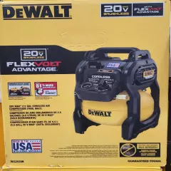 Dewalt DCC2520B 20 Flex Volt Adv Cordless 2.5 Gal Air Compressor New TOOL ONLY