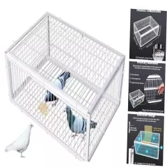 Pigeon Traps with Four Channel One Way Entrance,Pigeon Cage with Anti-Escape 