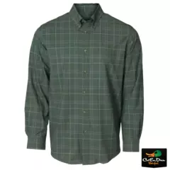 NEW BANDED THE HUSTLE PERFORMANCE DRESS SHIRT - FORREST PLAID