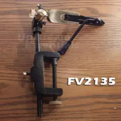 Fly Tying Vise - Rotating Lever Action - Clamp Base