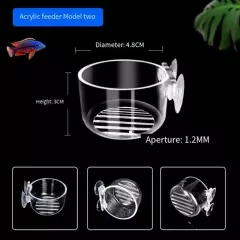 16PCS Aquatic Plant Cups, Transparent Acrylic Aquatic Plant Pot with1626