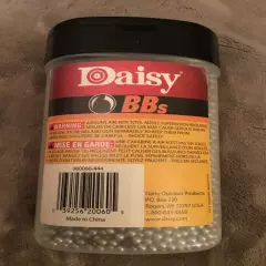 Daisy 6000 Count BBs Zinc Plated Ultra Smooth 177 Cal BB 4.5 mm - 98% Full