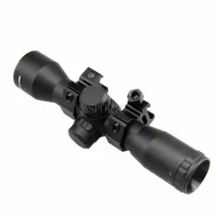 Tactical 4X32 .223 .308 Scope /w Rings