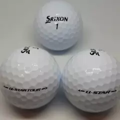 36 AAA Srixon Q Star / QsTour White Used Golf Balls. In 3A CONDITION!!