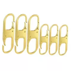 Anti Theft Zipper Lock- Backpack Zipper Lock Keep The Zipper Closed, Quick Gold