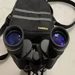 Vintage 1988 Tasco Zip Focus Zoom Binoculars 7x21x40+Case