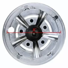 Golf Cart SS Wheel Covers Hub Caps for YAMAHA/Club CAR/EZ-GO Par Car 8" Set of 4