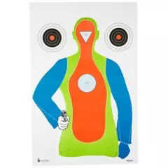 Action Target PR-B21E High Visibility Fluorescent Target 23 In. x 35 In. 100/Box