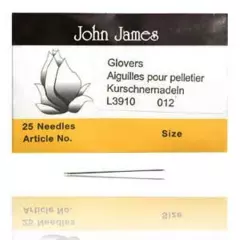 John James GLOVERS NEEDLES - Great for Leather! Glover's Glover Sizes 1 - 12