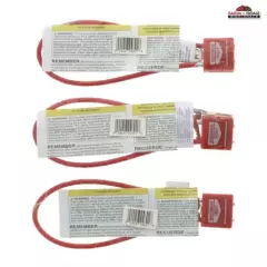 (3) Birchwood Casey Safe Lock Cable Lock Red ~ NEW