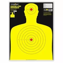 Thompson Target | Center-Fire Life Size Silhouette Shooting Targets - 19"x25"