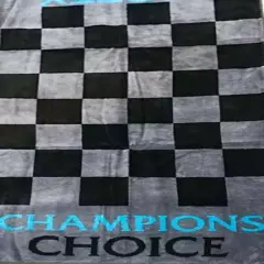 Scotty Cameron Gallery CHAMPIONS CHOICE CHECKERD Players Towel GREY/Scotty Blue