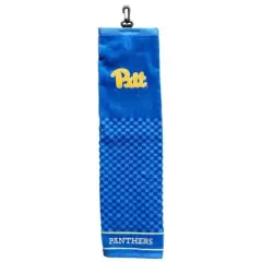 NCAA Embroidered Tri-fold Golf Towel - Pittsburgh Pitt Panthers