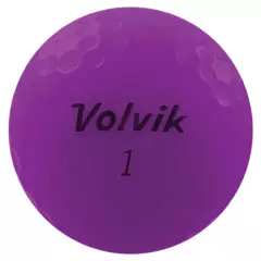 Volvik Vivid Matte Finish Golf Balls 24 (2 Dozen), Purple