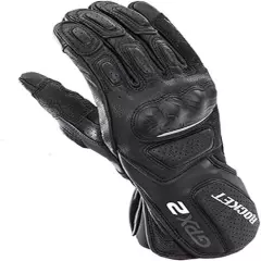 JOE ROCKET 2.0 MOTORCYCLE RIDING GLOVES BLACK SIZE LARGE 1970-1004