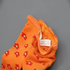 American Girl Bitty BABY Twins Orange flower Tights only for 18'' doll outfit