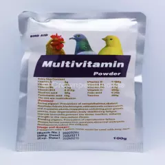 Multivitamin 100g Powder For Pigeons, Cage & Aviary Birds & Poultry Birds 