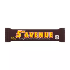 5th avenue crunchy peanut butter and rich chocolate candy, bulk, 2 oz bar (18 co