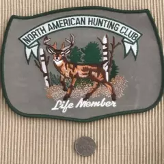 North American America Hunting Club Lifetime Member Patch Keychain Sticker Lot