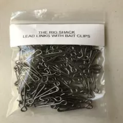  STRONG LEAD LINKS WITH BAIT CLIPS SIZE 24MM, 30MM & 32MM FROM THE RIG SHACK, 