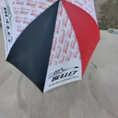 BULLET GOLF Umbrella Used .444 has some spots, dirt and water damage 42" tall