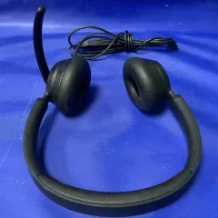 Lot of 4 Microsoft Modern Wired Headset, Stereo Headphones with Noise-Cancelling