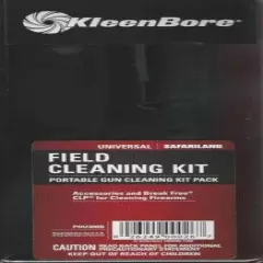 Kleen-Bore Field Pack Cleaning Kit, Rugged Nylon Pouch