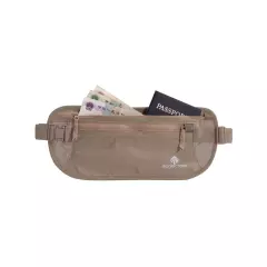 New Eagle Creek Tan RFID Blocker Money Belt DLX Deluxe NWT