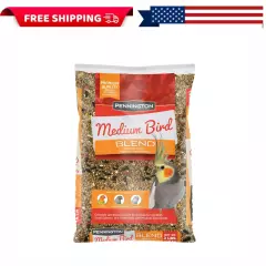 Pennington Medium Bird Everyday Blend Bird Food for Cockatiels 3 Lb Bag, 1 Pack