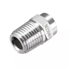 Pressure Nozzle, 1/4NPT Spray Tip (15 Degree, 1.2mm Orifice Diameter)