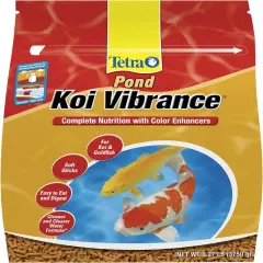 TetraPond Koi Vibrance Floating Pond Fish Food Sticks 8.27LBS, Fast Shipping!!!