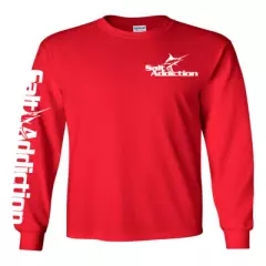 Salt Addiction long sleeve saltwater fishing t shirt flats marlin ocean sea