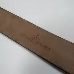 Gucci GG Supreme Buckle Belt Guccisama Tan 100/40 Includes (Original Reciept!)