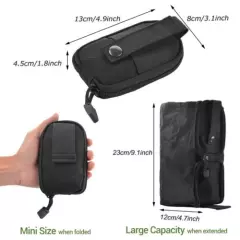 Tactical Molle Pouch Waist Pack Belt Bag Dump Pouch Outdoor EDC Tool Bag Outdoor