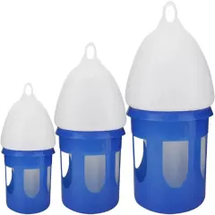 Pigeon Feeder, 2L/4L/6.5L Large Capacity Pigeon Waterer Automatic Bird Pigeon Fe