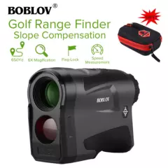 600M Golf Laser Range Finder Telescope with Slope Range Mode + Golf Hard Cover